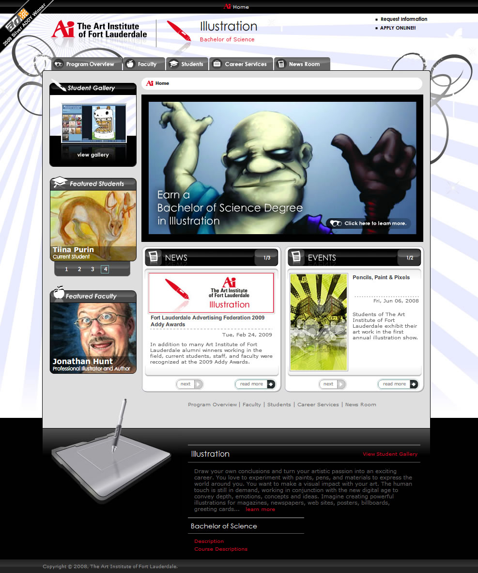 Illustration Micro-site